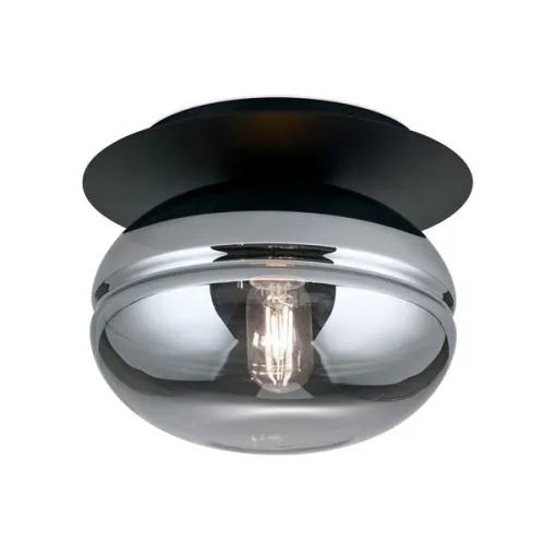 Orion Richard fekete-füstszínű mennyezeti lámpa (ORI-DL 7-787/1_BL) E27 1 izzós IP20