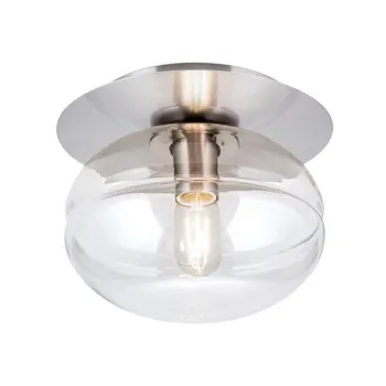 Orion Richard króm-átlátszó mennyezeti lámpa (ORI-DL 7-787/1_S_CHR) E27 1 izzós IP20