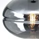 Orion Richard fekete-füstszínű függesztett lámpa (ORI-HL 6-1805/1_BL) E27 1 izzós IP20