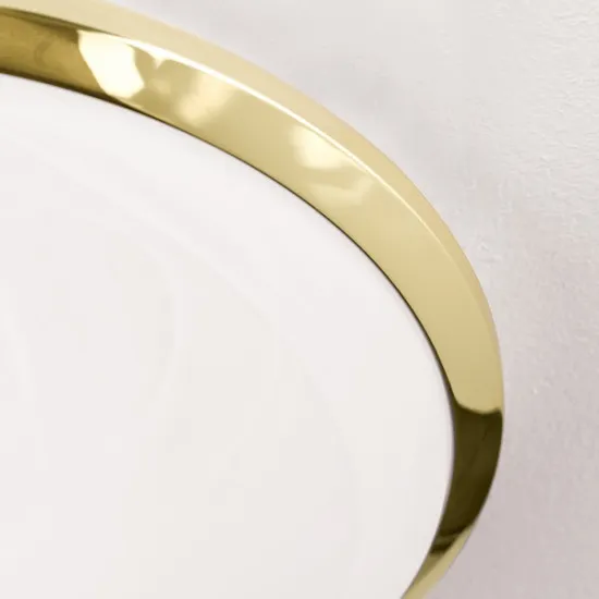 Orion Rima sárgaréz-opál fali lámpa (ORI-NU 9-310/32_BR) E27 2 izzós IP20