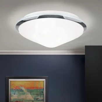 Orion Rima króm-opál fali lámpa (ORI-NU 9-310/32_CHR) E27 2 izzós IP20