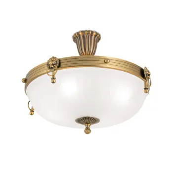 Orion Rocca bronz-opál mennyezeti lámpa (ORI-DL 7-523/43) E27 4 izzós IP20