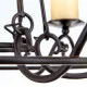 Orion Rusticka fekete-opál csillár (ORI-LU 1K/3614/6) E14 6 izzós IP20