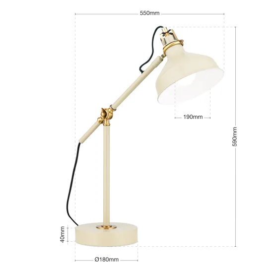 Orion Schiller bézs-sárgaréz asztali lámpa (ORI-LA 4-1222/1_BEIG) E27 1 izzós IP20 Orion Schiller bézs-sárgaréz asztali lámpa (ORI-LA 4-1222/1_BEIG) E27 1 izzós IP20