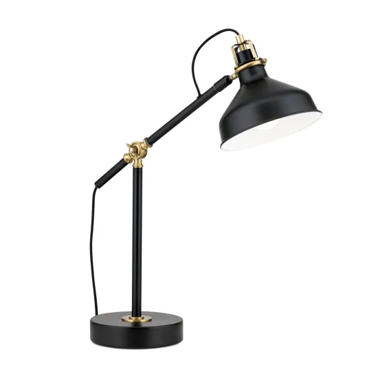 Orion Schiller fekete-sárgaréz asztali lámpa (ORI-LA 4-1222/1_BL) E27 1 izzós IP20 Orion Schiller fekete-sárgaréz asztali lámpa (ORI-LA 4-1222/1_BL) E27 1 izzós IP20