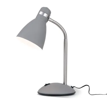 Orion School szürke asztali lámpa (ORI-LA 4-1187_GREY) E27 1 izzós IP20