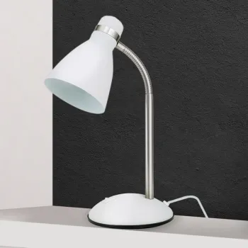 Orion School fehér asztali lámpa (ORI-LA 4-1187_WH) E27 1 izzós IP20