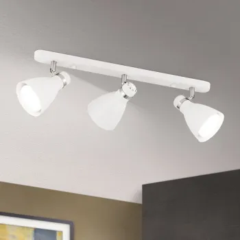 Orion School fehér mennyezeti spotlámpa (ORI-Str 10-494/3_WH) E27/R63/R80 3 izzós IP20