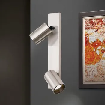 Orion Sean szatén króm fali spotlámpa (ORI-Str 10-493/2_S_CHR) GU10 2 izzós IP20