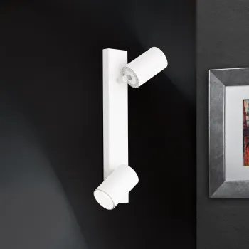 Orion Sean fehér fali spotlámpa (ORI-Str 10-493/2_WH) GU10 2 izzós IP20