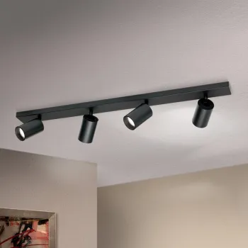 Orion Sean fekete mennyezeti spotlámpa (ORI-Str 10-493/4_BL) GU10 4 izzós IP20