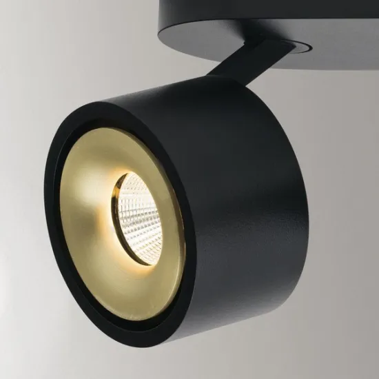 Orion Specter fekete LED mennyezeti spotlámpa (ORI-Str 10-602/2_BL) LED 2 izzós IP20