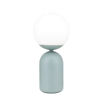 Orion Stanley világoszöld asztali lámpa (ORI-LA 4-1223/1_GR) E14 1 izzós IP20