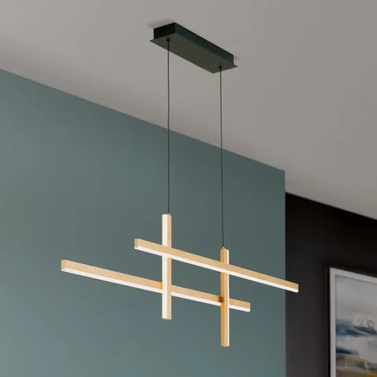 Orion Stargate arany-fekete LED függesztett lámpa (ORI-HL 6-1707) LED 1 izzós IP20