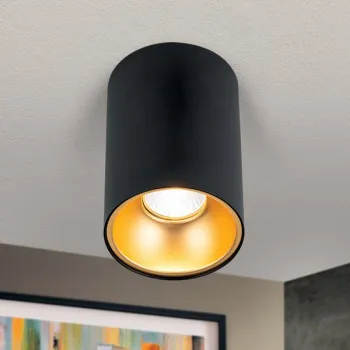 Orion Starlight fekete mennyezeti spotlámpa (ORI-DL 7-681_BL) GU10 1 izzós IP20