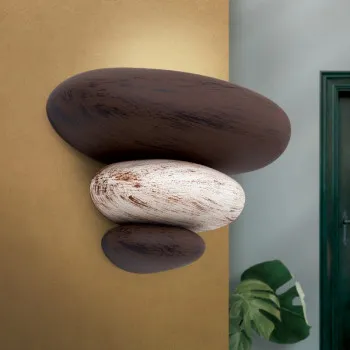 Orion Stone barna fali lámpa (ORI-WA 2-1235/1_BR) G9 1 izzós IP20