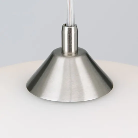 Orion Susan szatén króm-opál függesztett lámpa (ORI-HL 6-1524/1_S_CHR) E27 1 izzós IP20