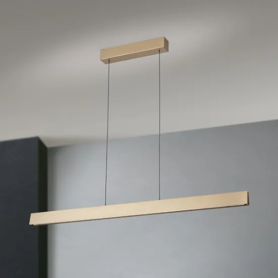 Orion Tara matt arany LED függesztett lámpa (ORI-HL 6-1716/120_GO) LED 2 izzós IP20