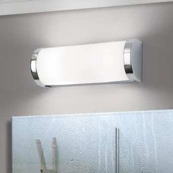 Orion Tea króm-opál fürdőszobai tükörvilágítás (ORI-Soff 3-460/2_CHR) G9 2 izzós IP44