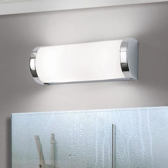 Orion Tea króm-opál fürdőszobai tükörvilágítás (ORI-Soff 3-460/2_CHR) G9 2 izzós IP44