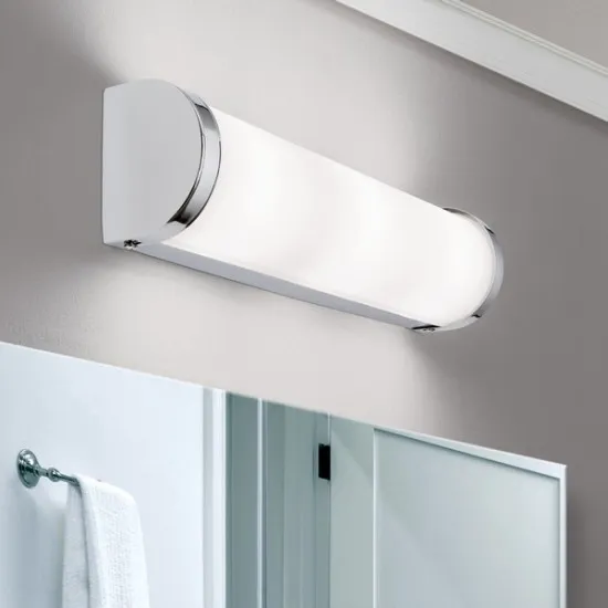 Orion Tea króm-opál fürdőszobai tükörvilágítás (ORI-Soff 3-460/3_CHR) G9 3 izzós IP44