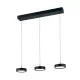 Orion Teide matt fekete LED függesztett lámpa (ORI-HL 6-1712/3_BL) LED 3 izzós IP20