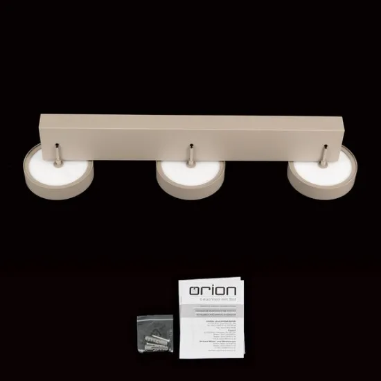 Orion Teide keki LED függesztett lámpa (ORI-HL 6-1712/3_KH) LED 3 izzós IP20