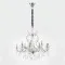 Orion Theresa ezüst-átlátszó csillár (ORI-LU 2391/12+6A) E14 18 izzós IP20