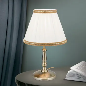 Orion Tonia antik sárgaréz asztali lámpa (ORI-LA 4-1084/1) E27 1 izzós IP20