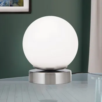 Orion Tricia szatén króm LED asztali lámpa (ORI-LA 4-1314/1_S_CHR) LED 1 izzós IP20