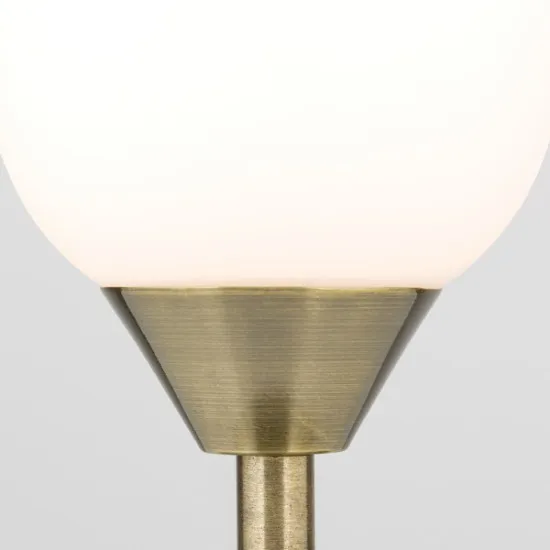 Orion Tulpa sárgaréz-opál asztali lámpa (ORI-LA 4-1115/1_BR) E14 1 izzós IP20 Orion Tulpa sárgaréz-opál asztali lámpa (ORI-LA 4-1115/1_BR) E14 1 izzós IP20