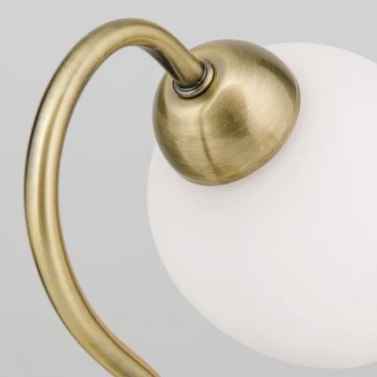 Orion Tulpo sárgaréz-opál asztali lámpa (ORI-LA 4-1098/1_BR) E14 1 izzós IP20 Orion Tulpo sárgaréz-opál asztali lámpa (ORI-LA 4-1098/1_BR) E14 1 izzós IP20