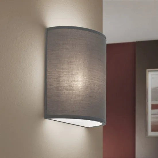 Orion Ufo szürke fali lámpa (ORI-WA 2-1351/1_GR) E14 1 izzós IP20