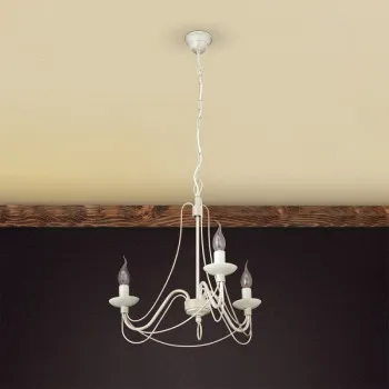 Orion Vela elefántcsont-arany csillár (ORI-LU 1531/3_IV_GO) E14 3 izzós IP20