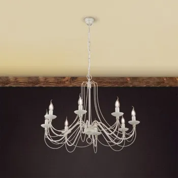 Orion Vela elefántcsont-arany csillár (ORI-LU 1531/8_IV_GO) E14 8 izzós IP20