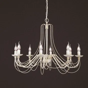 Orion Vela elefántcsont-arany csillár (ORI-LU 1531/8_IV_GO) E14 8 izzós IP20