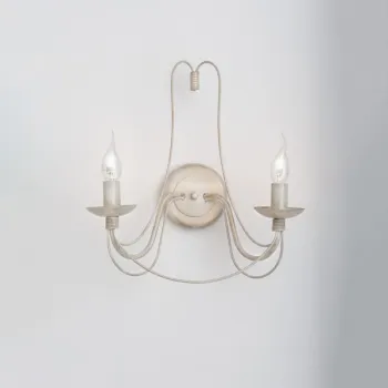 Orion Vela elefántcsont-arany falikar (ORI-WA 2-809/2_IV_GO) E14 2 izzós IP20