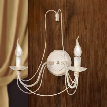 Orion Vela elefántcsont-arany falikar (ORI-WA 2-809/2_IV_GO) E14 2 izzós IP20