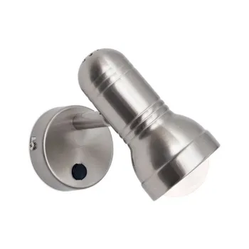 Orion Wilhelm szatén króm fali spotlámpa (ORI-Str 10-296/1) E27/R63 1 izzós IP20