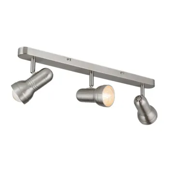 Orion Wilhelm szatén króm mennyezeti spotlámpa (ORI-Str 10-296/3) E27/R63 3 izzós IP20