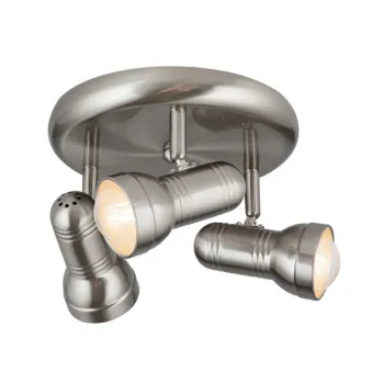 Orion Wilhelm szatén króm mennyezeti spotlámpa (ORI-Str 10-297/3) E27/R63 3 izzós IP20