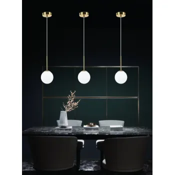 Orlicki Design Bao I Cromo IP44 króm-fehér fürdőszobai függesztett lámpa (OR-OR80049) G9 1 izzós IP44