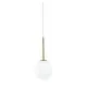 Orlicki Design Bao I Gold IP44 arany-fehér fürdőszobai függesztett lámpa (OR-OR80087) G9 1 izzós IP44