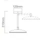 Orlicki Design Belli IP44 króm-fehér LED kozmetikai tükör lámpa (OR-OR81459) LED 1 izzós IP44