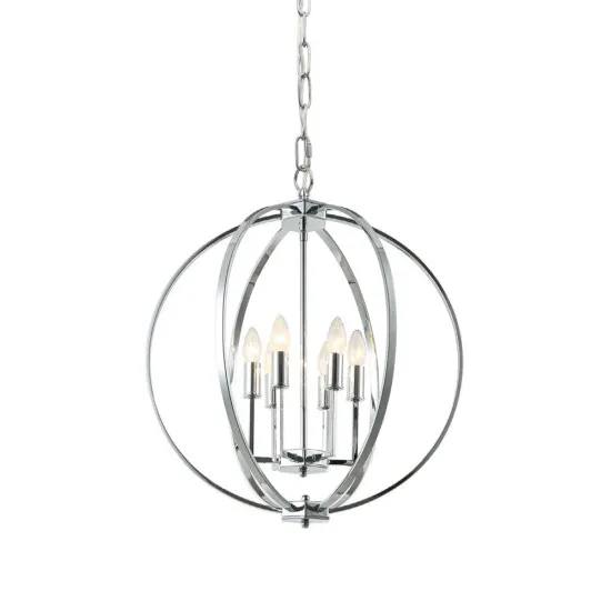 Orlicki Design Candi M króm függesztett lámpa (OR-OR80148) E14 6 izzós IP20