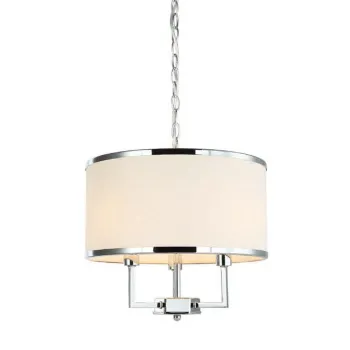 Orlicki Design Casa Cromo S króm-fehér függesztett lámpa (OR-OR80209) E14 3 izzós IP20