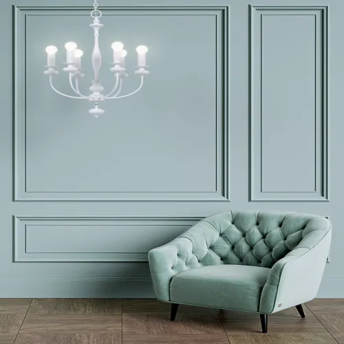 Orlicki Design Castella fehér csillár (OR-OR84764) E14 6 izzós IP20