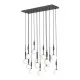 Orlicki Design Ero XIV Nero 80x25 fekete-fehér függesztett lámpa (OR-OR85495) G9 14 izzós IP20