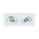 Orlicki Design Fasto II Bianco fehér beépíthető lámpa (OR-OR83453) GU10 2 izzós IP20