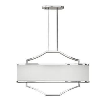 Orlicki Design Gerdo Ovale Cromo króm-fehér függesztett lámpa (OR-OR84849) E14 6 izzós IP20